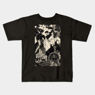 Saint Francis Preaching to the Birds Kids T-Shirt